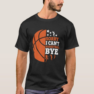 Grappig dat ik niet kan basketballen t-shirt