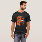 Grappig dat ik niet kan basketballen t-shirt (Voorkant volledig)