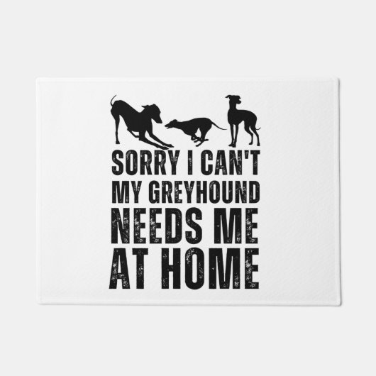 Grappig dat ik niet kan dat mijn windhond me thuis deurmat (Voorkant)