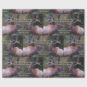 Grappig dat ik niet kan geloven dat ze kwaad werd  cadeaupapier