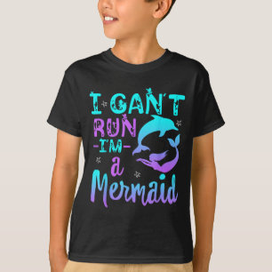 Grappig dat ik niet kan rennen ik ben een zeemeerm t-shirt