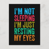 grappig dat ik niet slaap, ik steek gewoon mijn og briefkaart (Voorkant)