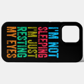 grappig dat ik niet slaap, ik steek gewoon mijn og Case-Mate iPhone case (Achterkant (horizontaal))