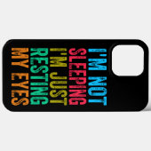 grappig dat ik niet slaap, ik steek gewoon mijn og Case-Mate iPhone case (Achterkant (horizontaal))