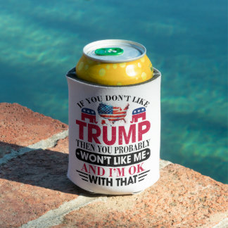 Grappig dat ik niet van Trump houd Blikjeskoeler