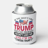 Grappig dat ik niet van Trump houd Blikjeskoeler (Blikje Voorkant)
