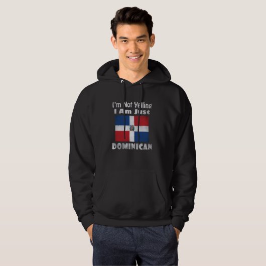 Grappig dat ik niet zeg dat ik alleen Dominicaanse Hoodie (Voorkant volledig)