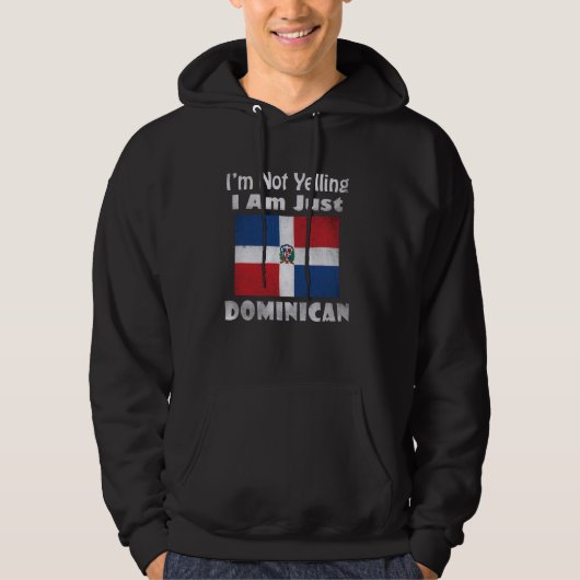 Grappig dat ik niet zeg dat ik alleen Dominicaanse Hoodie (Voorkant)