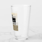 Grappig dat ik nooit meer Hangover Quote Drink Glas (Links)