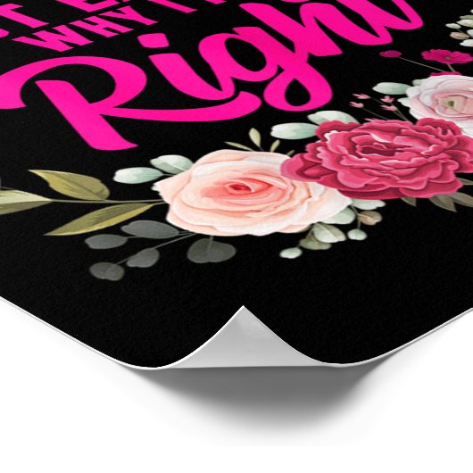 Grappig dat ik nooit ruzie maak, ik leg gewoon uit poster (Hoek)