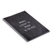 Grappig dat ik Notitieboek wil straffen (Rechterzijde)