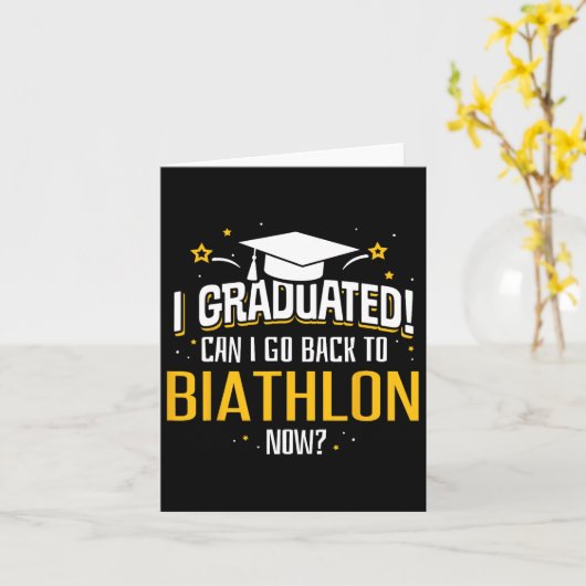 Grappig dat ik nu afgestudeerd ben kan ik terug na kaart (Gele Bloem)