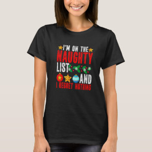 Grappig dat ik op de stoute kerstlijst sta en ik b t-shirt