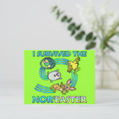 Grappig dat ik overleden ben aan de Noor Pasen Feestdagenkaart (Staand voorkant)