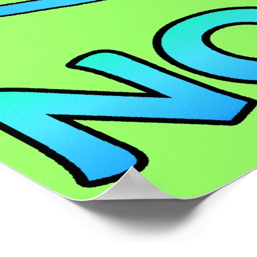 Grappig dat ik overviel aan de noods-Pasen Poster (Hoek)