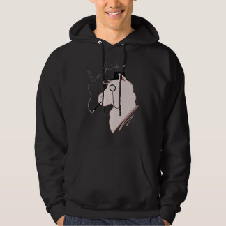 Grappig dat ik Rich Llama Cute Fancy Llama ben Hoodie