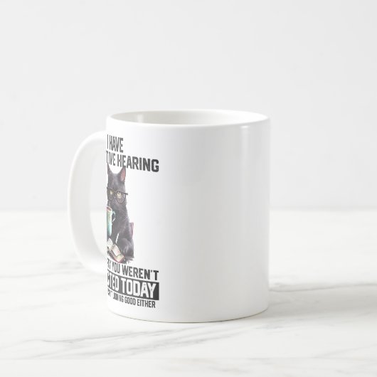 Grappig dat ik selectief hoor dat je geselecteerd koffiemok (Voorkant links)