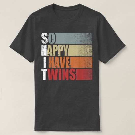 Grappig dat ik twee keer Retromam heb T-shirt (Design voorkant)