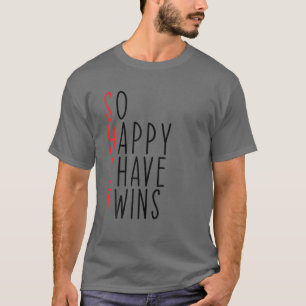 Grappig dat ik twee keer zo blij ben met mijn moed t-shirt