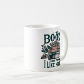 Grappig dat ik van boeken hou koffiemok (Voorkant rechts)