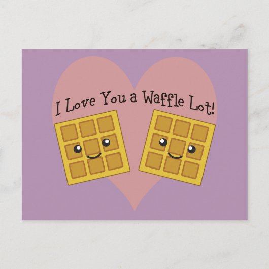 Grappig dat ik van je hou... briefkaart (Voorkant)