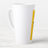 Grappig dat ik van je hou, LATTE Koffie Valentijns Latte Mok (Linkerhoek)