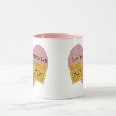 Grappig dat ik van je hou... mok (Midden)