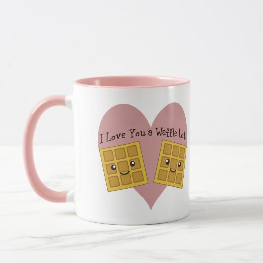 Grappig dat ik van je hou... mok (Links)