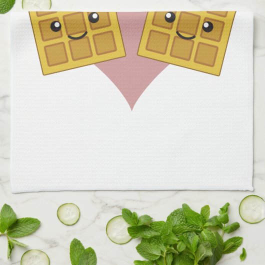 Grappig dat ik van je hou... theedoek (Gevouwen)