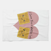 Grappig dat ik van je hou... theedoek (Horizontaal)