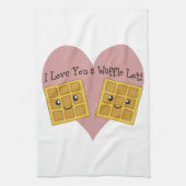 Grappig dat ik van je hou... theedoek (Verticaal)
