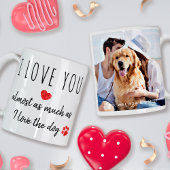 Grappig dat ik van je hou, Valentijnsdag Aangepast Koffiemok