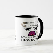 Grappig dat ik van koffie hou mok (Voorkant rechts)