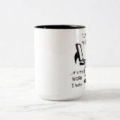 Grappig dat ik van mijn baan hou, maar van Mok (Center)