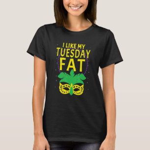 Grappig dat ik van mijn dinsdag hou... van de jest t-shirt