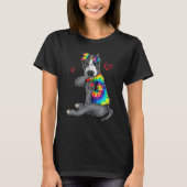 Grappig dat ik van Tattoo Pitbull Dog hou. T-shirt (Voorkant)