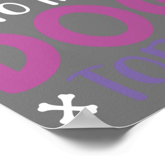 Grappig dat ik vandaag alleen met mijn hond praat poster (Hoek)