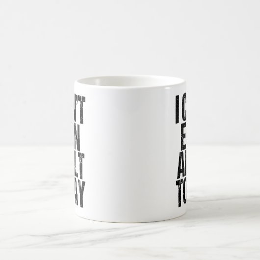 Grappig dat ik vandaag niet eens Humor kan opvoede Koffiemok (Center)