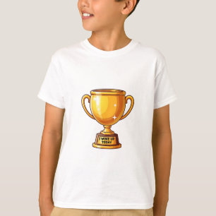Grappig dat ik vandaag wakker werd Trofee Kinderen T-shirt