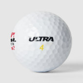Grappig dat ik verloren ben gepersonaliseerde golf golfballen (Logo)