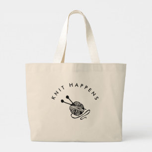 Grappig dat ik weet dat er gebeurt grote tote bag