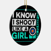 Grappig dat ik weet dat ik beschoten ben als een m keramisch ornament (Rechts)