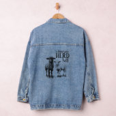 Grappig dat ik weet dat je me schapen hoorde denim jacket (Hangar)