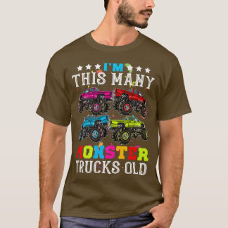 Grappig dat ik zo'n grote monster ben die 4 jaar o t-shirt