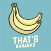 GRAPPIG DAT IS BANANENBANAAN DECAL STICKER VOOR AU (Voorkant)