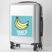 GRAPPIG DAT IS BANANENBANAAN DECAL STICKER VOOR AU (Koffer)
