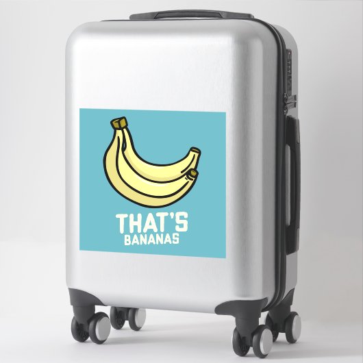 GRAPPIG DAT IS BANANENBANAAN DECAL STICKER VOOR AU (Koffer)