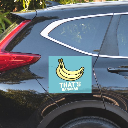 GRAPPIG DAT IS BANANENBANAAN DECAL STICKER VOOR AU (Auto Zijkant)
