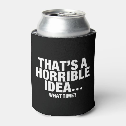 Grappig dat is een verschrikkelijk idee... Hoe laa Blikjeskoeler (Blikje Voorkant)