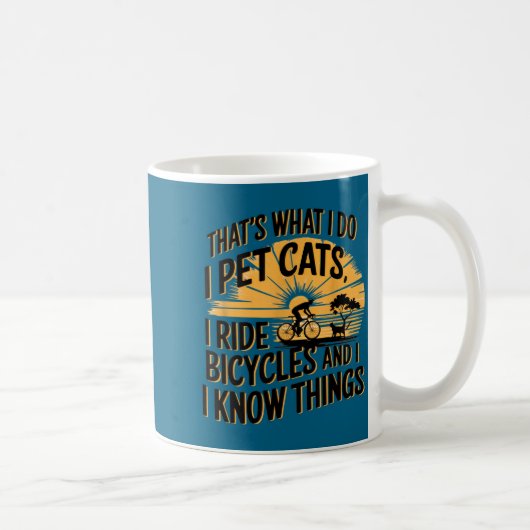Grappig Dat Is Wat Huisdierkatten Rijden Koffiemok (Rechts)